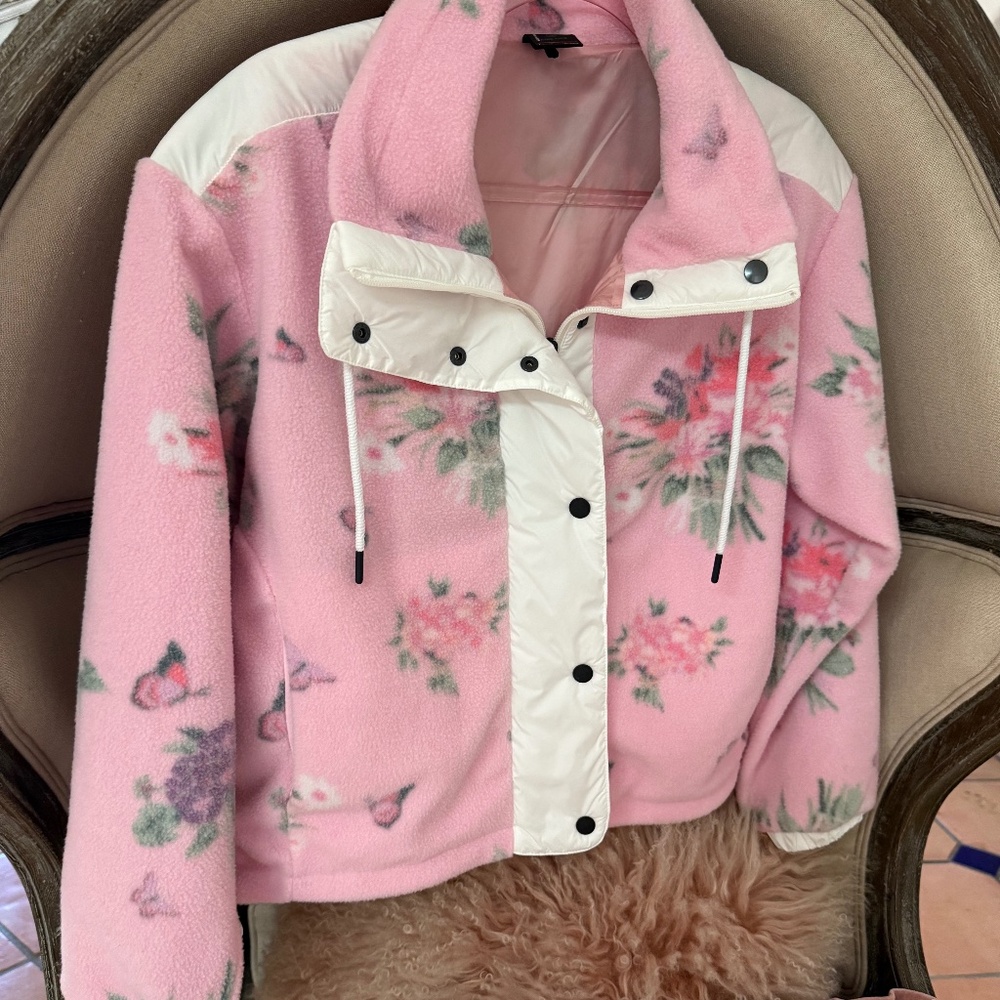 LoveShackFancy Bogner Ninetta Fleece Jacket Ski XS NWOT